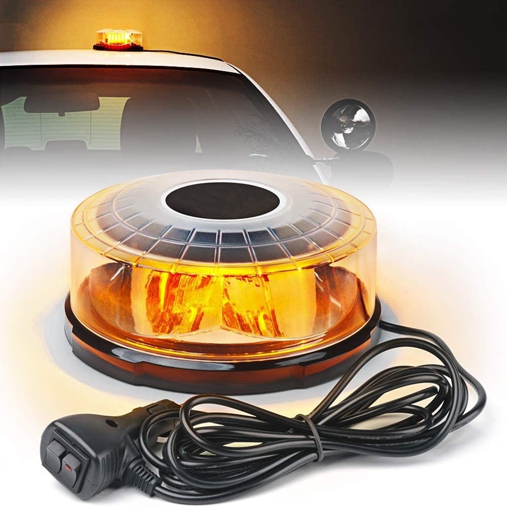 Sos Light Strobe - Yellow 24 LED Car Roof Ceiling