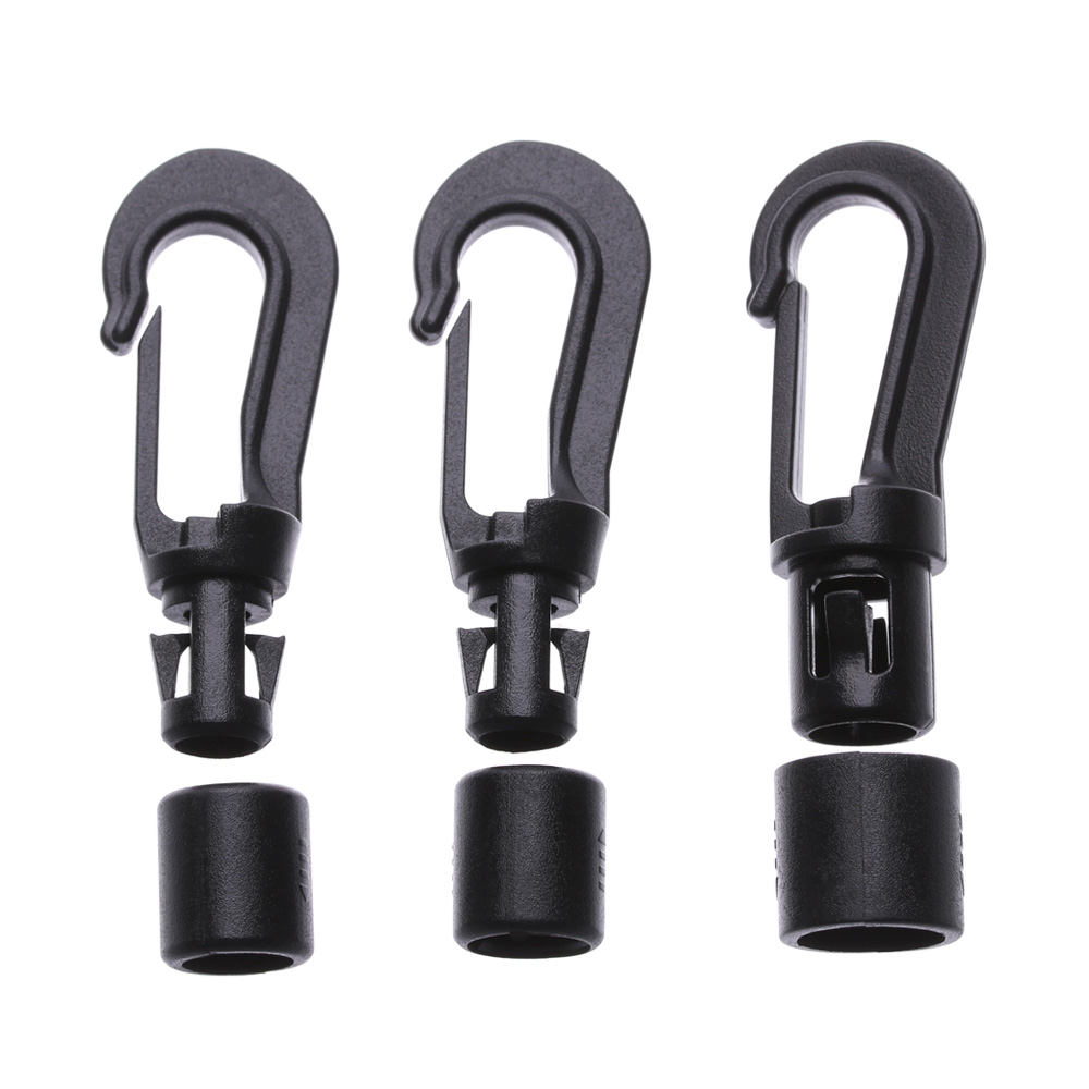 Fishing Kit Compact - 5Pcs Plastic Bungee Shock Tie Cord