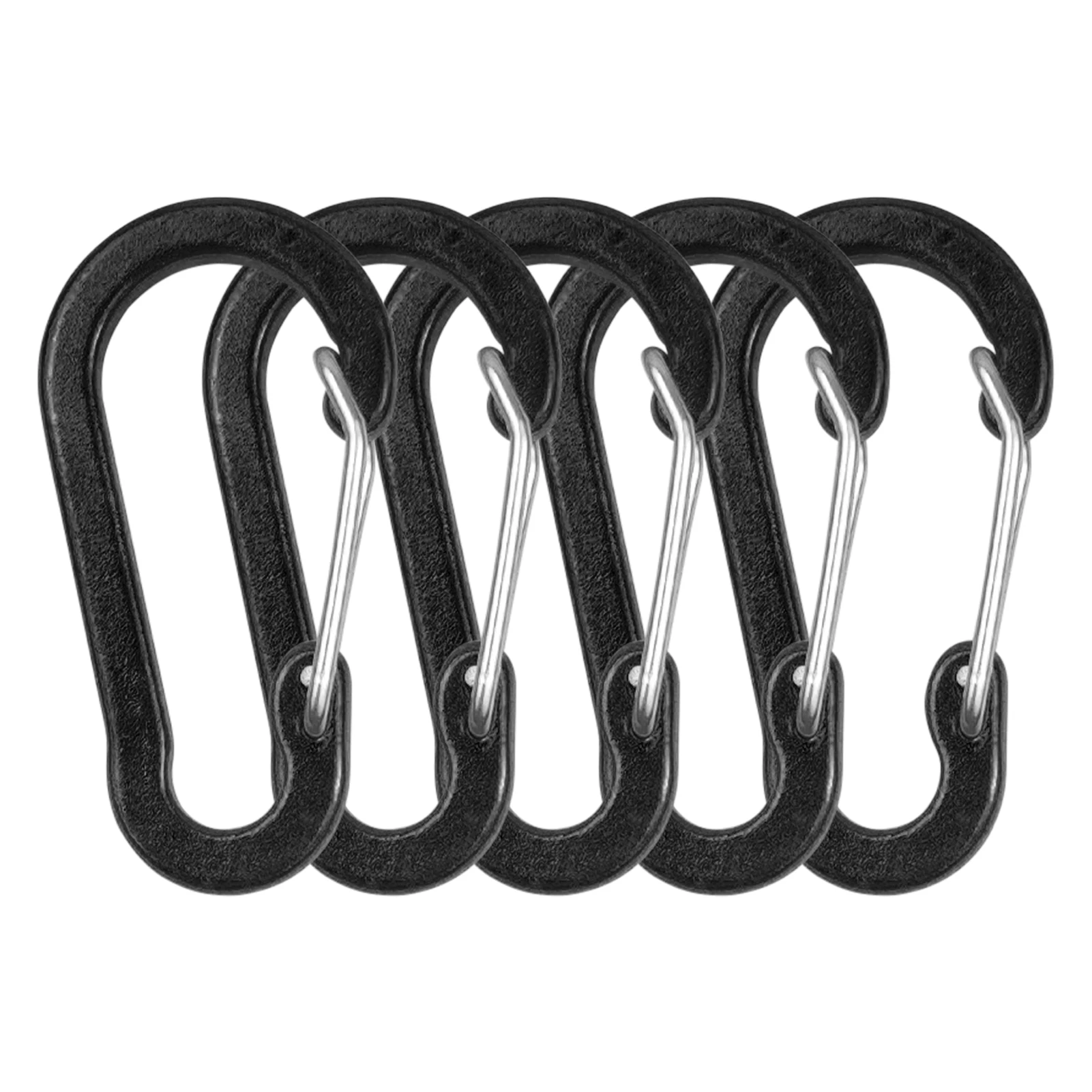 5/10/12pcs Carabiner Clips Min - огляд і ціна Fishing Kit Compact