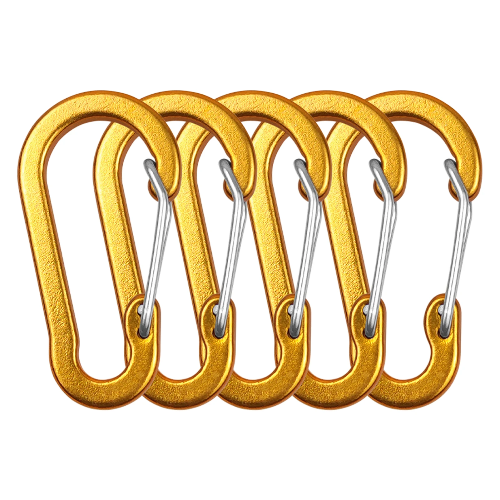 5/10/12pcs Carabiner Clips Min - огляд і ціна Fishing Kit Compact
