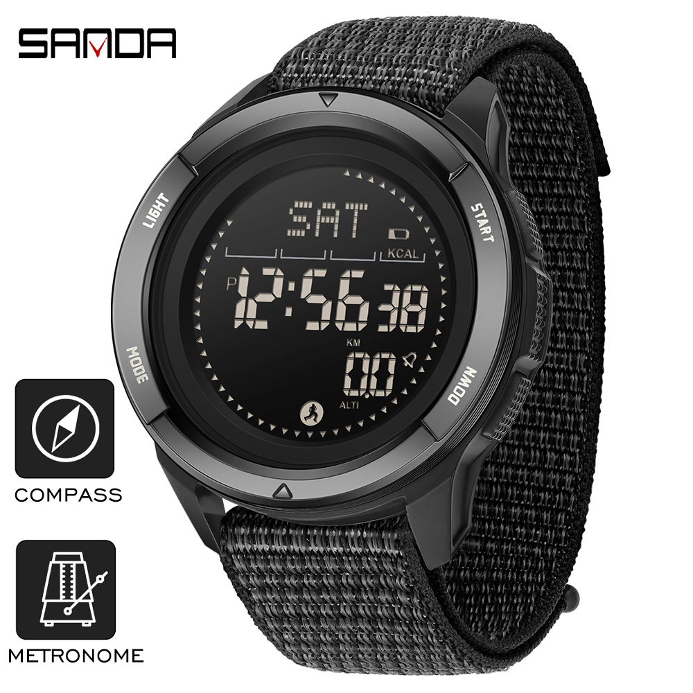 SANDA Brand Electronic Watches - огляд і ціна Compass Lensatic