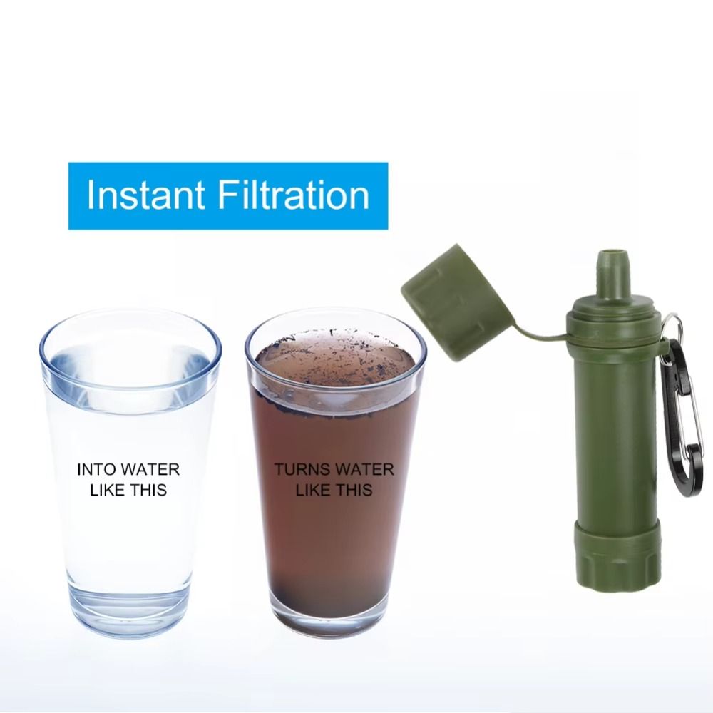 Mini Mini Water Filter Straw P - огляд і ціна Water Purification Straw