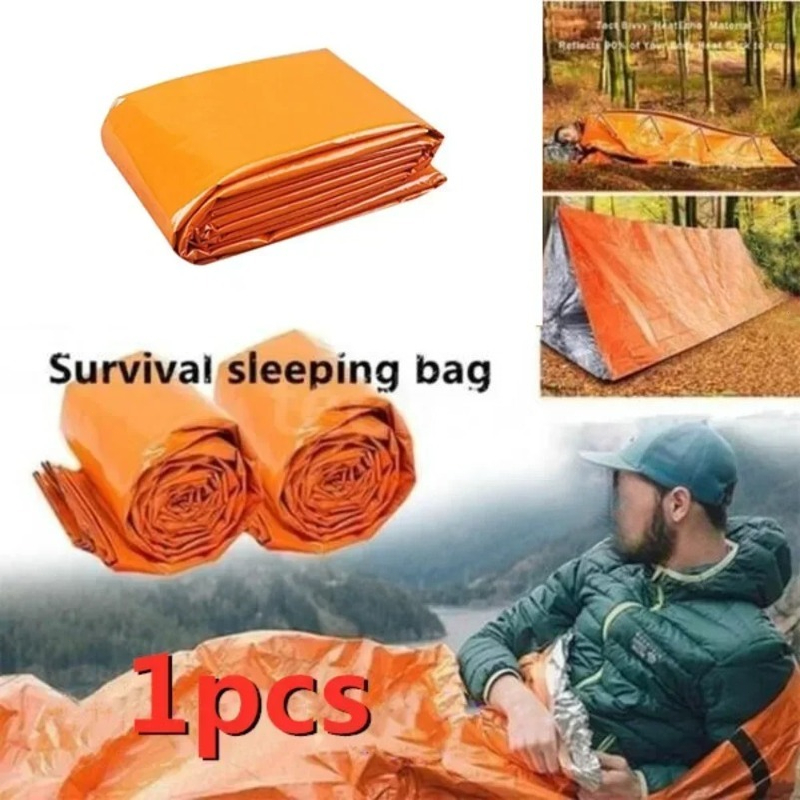 1pc PE Emergency Blanket Insul - огляд і ціна Survival Blanket Reflective