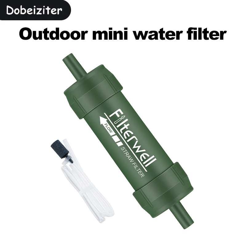 Mini Water Filter Straw Portab - огляд і ціна Water Purification Straw