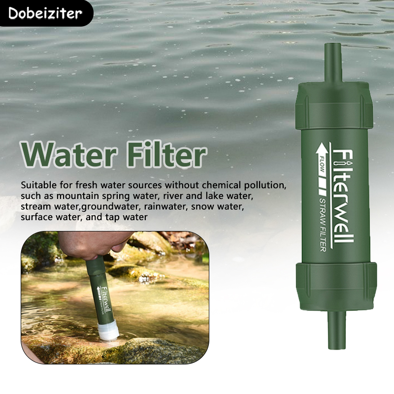Mini Water Filter Straw Portab - огляд і ціна Water Purification Straw