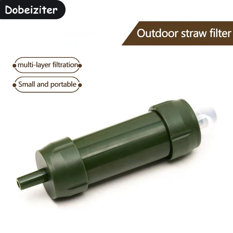 Mini Water Filter Straw Portab - огляд і ціна Water Purification Straw