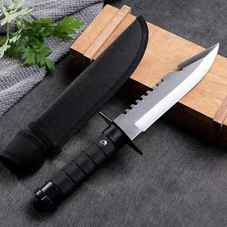 7CR17MOV Camping Outdoor Strai - огляд і ціна Bushcraft Knife Fixed