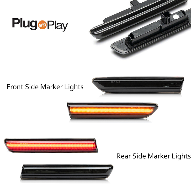 Smoked Lens Front Amber / Rear - огляд і ціна Signal Flare Kit