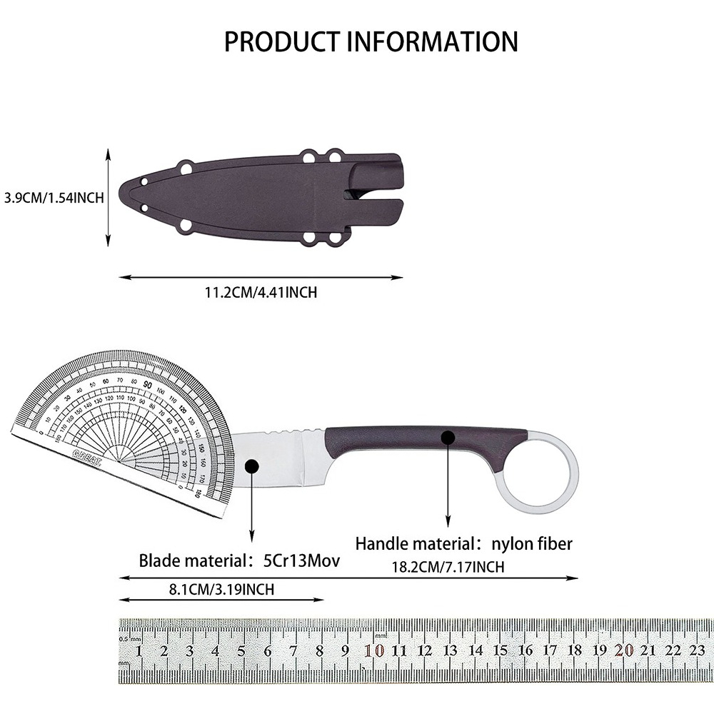 20AZ Wilderness Adventure Jung - огляд і ціна Bushcraft Knife Fixed