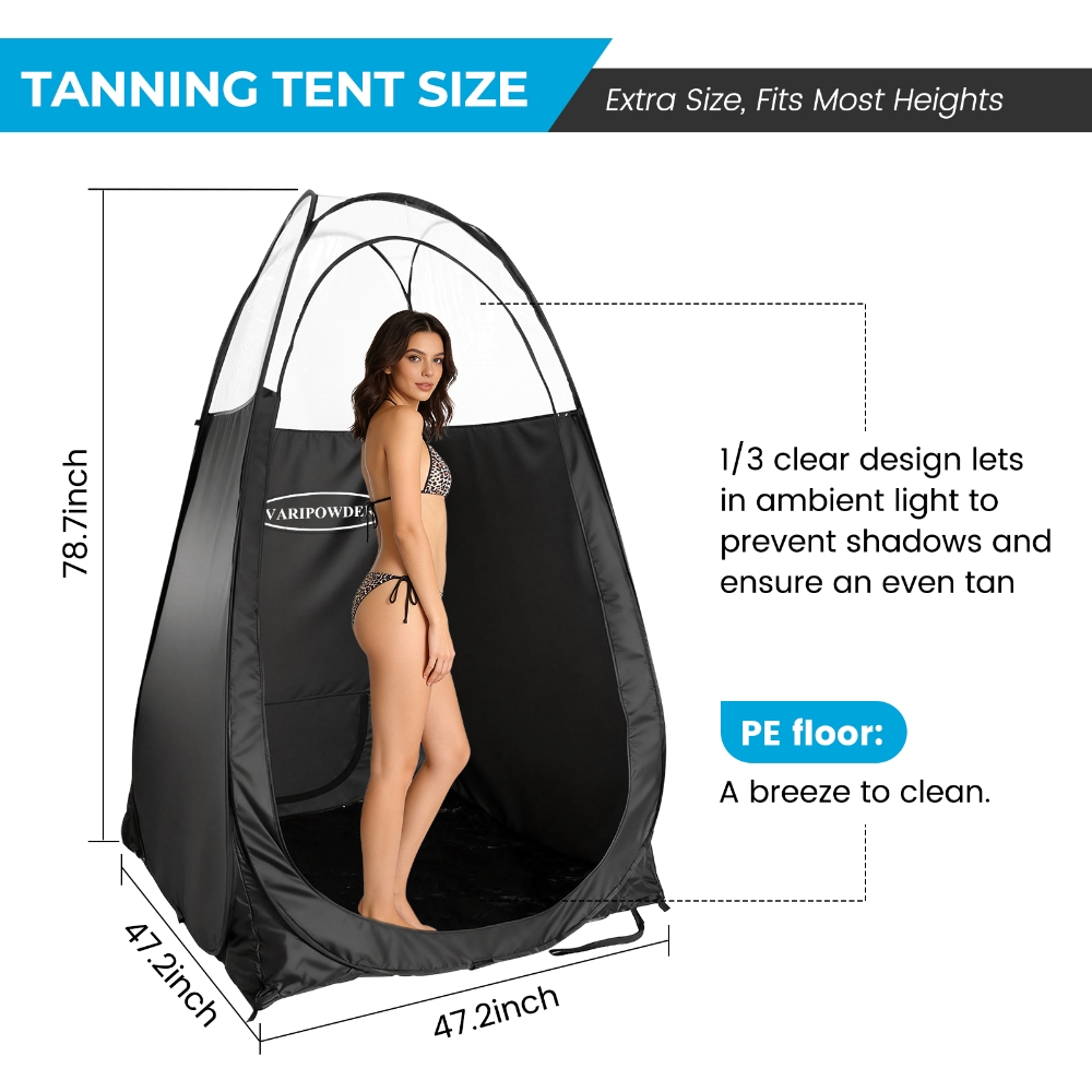 Black Spray Tanning Tent Porta - огляд і ціна Emergency Mylar Tent