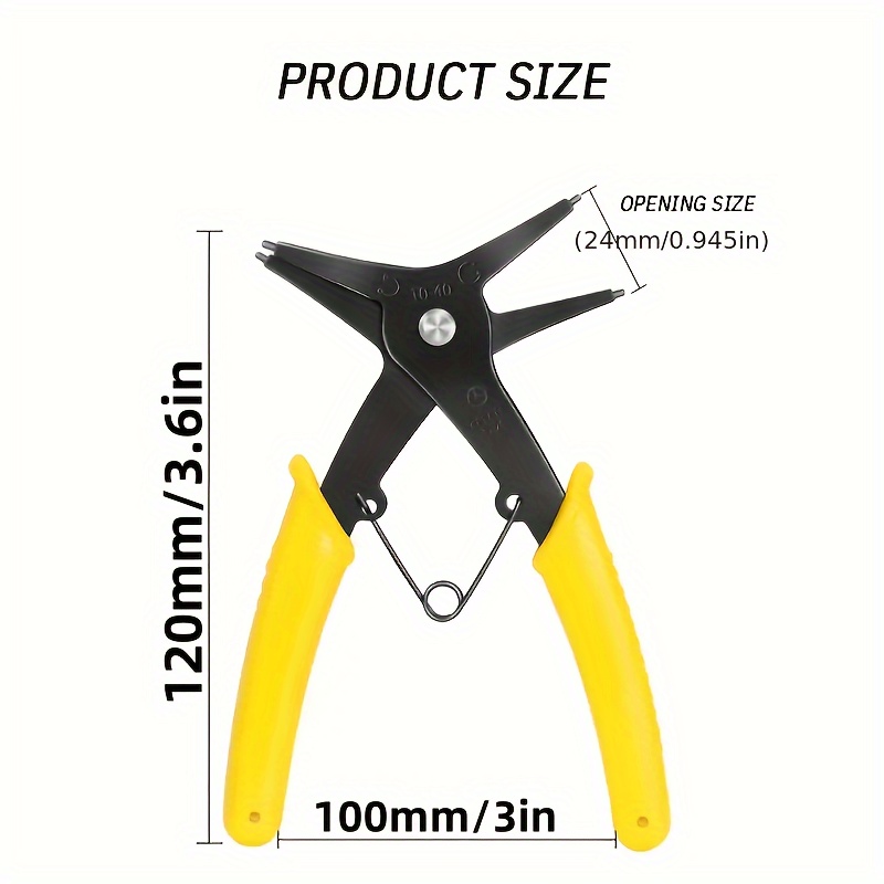 2-in-1 dual-purpose snap ring  - огляд і ціна Multi Tool Plier