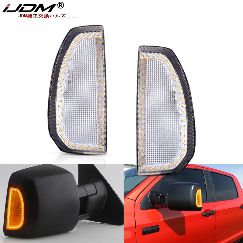 2pcs Switchback LED Side Mirro - огляд і ціна Signal Panel Orange