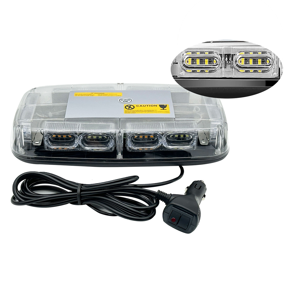 48 LED Amber Car Roof Strobe L - огляд і ціна Sos Light Strobe