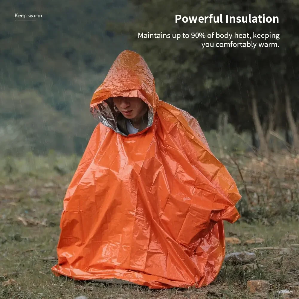Emergency Raincoat Poncho Wate - огляд і ціна Emergency Poncho Rain