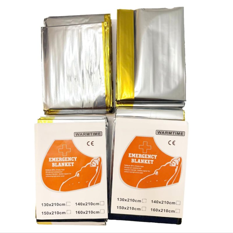4 Pack Gold Silver Mylar Emerg - огляд і ціна Survival Blanket Reflective