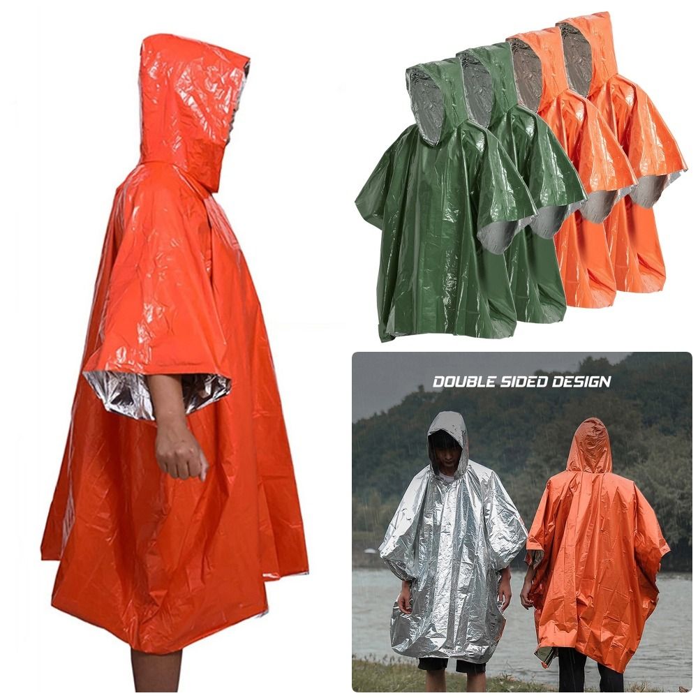 1Pcs Hiking Travel Tent Rainwe - огляд і ціна Emergency Poncho Rain