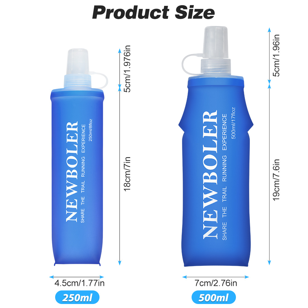 NEWBOLER 150ml 250ml 500ml Wat - огляд і ціна Water Bag Collapsible