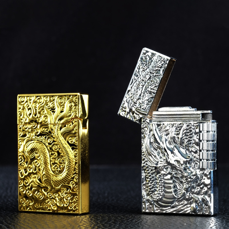 Dragon Gas Lighter Grinding Je - огляд і ціна Fire Starting Kit