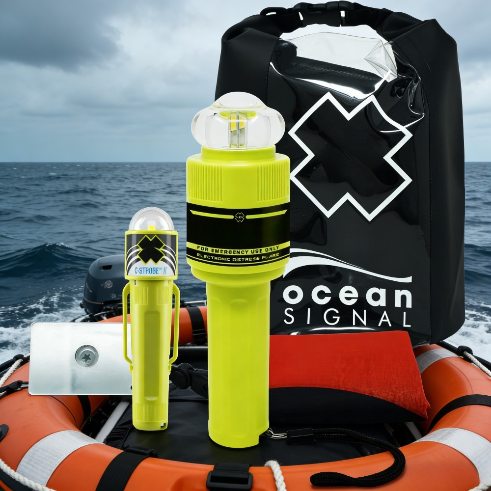 Marine Electronic Flare Safety - огляд і ціна Signal Flare Kit