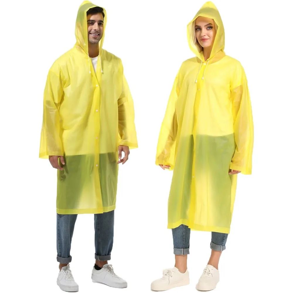 1/2PCS Compact Reusable Rain  - огляд і ціна Emergency Poncho Rain